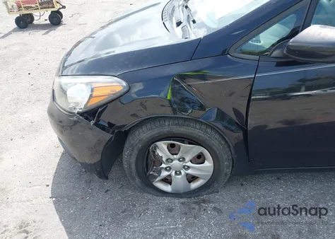 2015 Kia Forte Lx из США, поврежденный, VIN KNAFK4A68F5390871